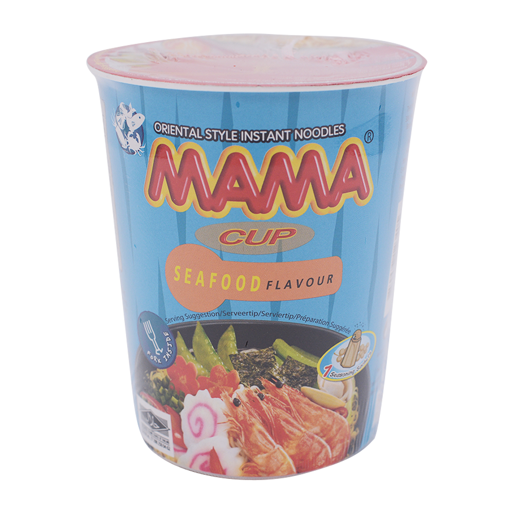 Mama Cup Noodle Seafood 70g - Longdan Online Supermarket