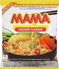 MAMA Noodle Chicken Flavour Jumbo Pack 90g (Case 20)