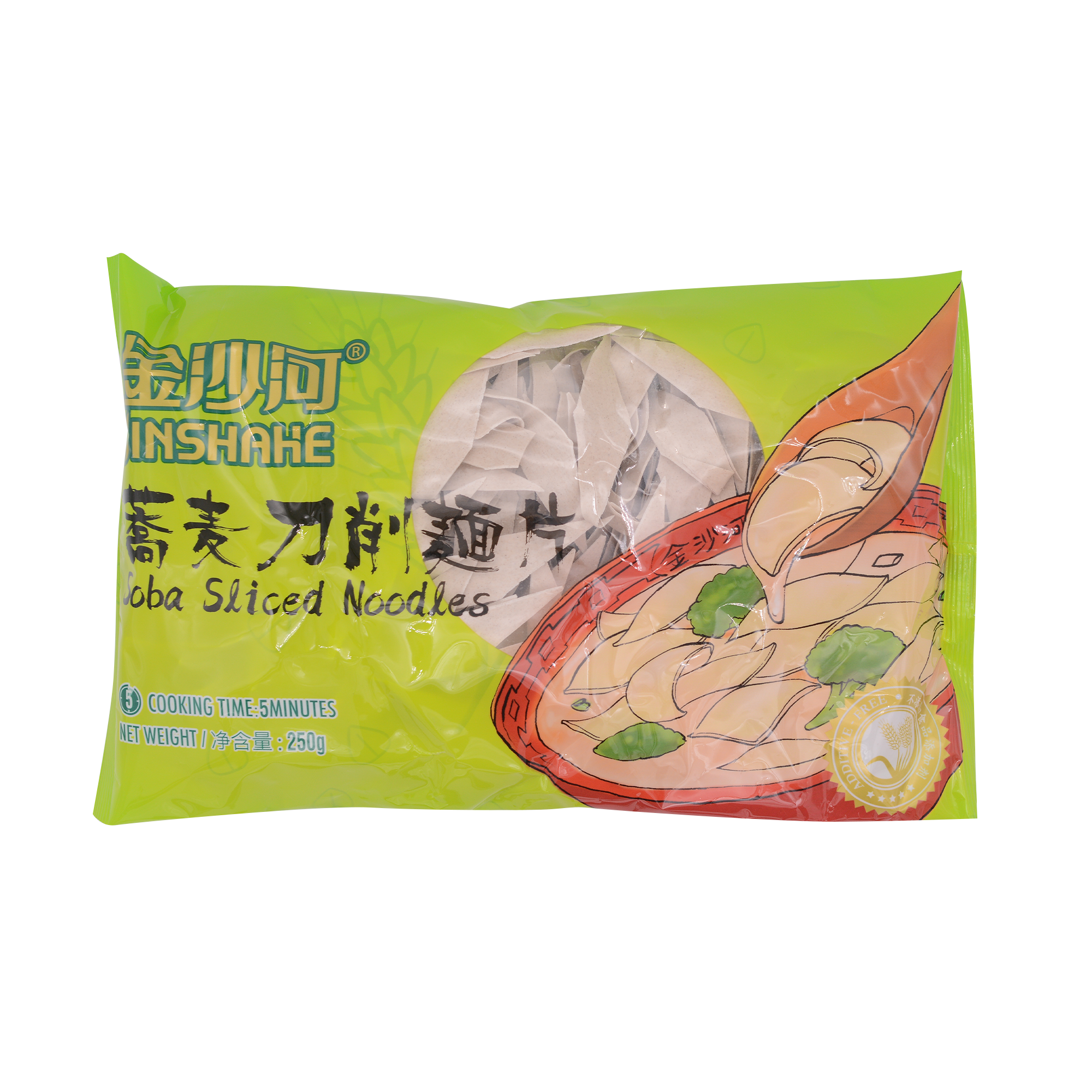 JinShaHe Buckwheat Shaved Noodles 250g - Longdan Online Supermarket