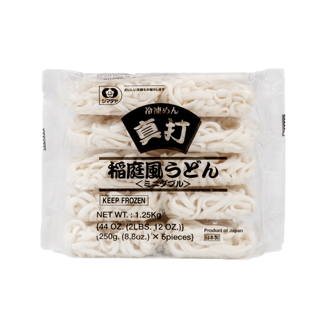 SHIMADAYA Shinuchi Inaniwa Udon Mini-Double (5pcs) 1.25Kg (Case 8)