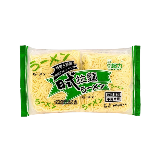 CHEWY Japanese Ramen Noodle 4x160g (Case 12)