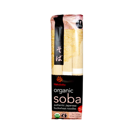 HAKUBAKU Organic Soba 270g (Case 8)