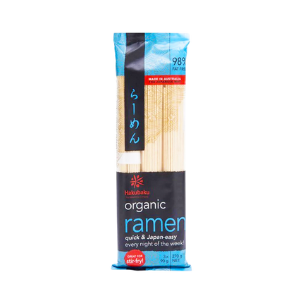 HAKUBAKU Organic Ramen 270g (Case 8)