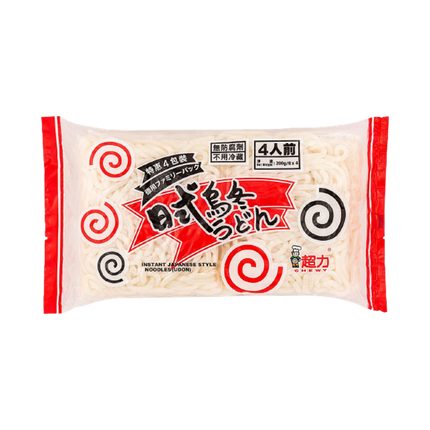 CHEWY Japanese Udon Noodles 4x200g (Case 9)