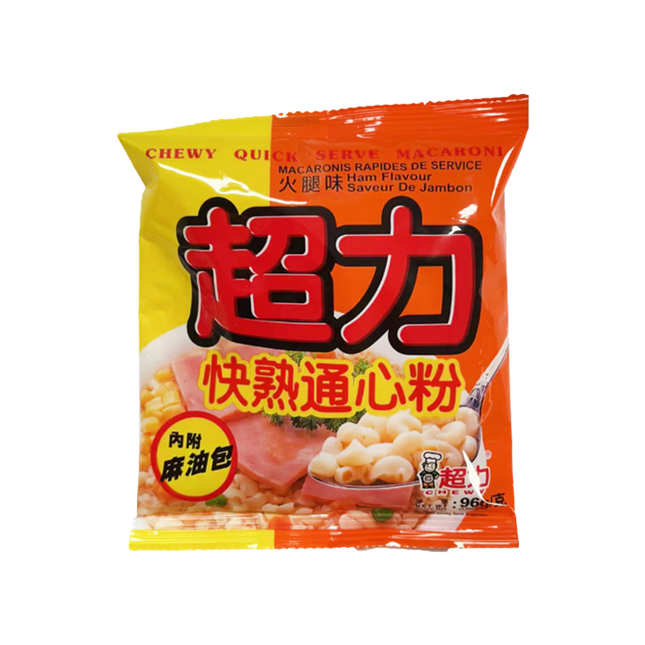 CHEWY Quick Serve Macaroni Ham Flavour 96g - Longdan Official