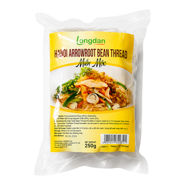 LONGDAN Hanoi Arrowroot Bean Thread 250g (Case 30)