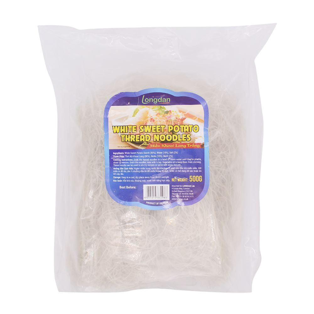 LD White Sweet Potato Thread Noodle 1.2mm 500g (Case 20)