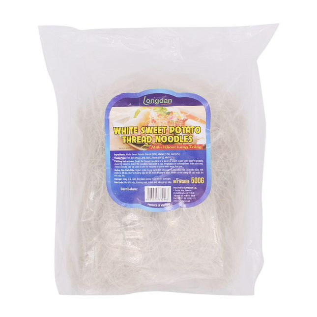 LD White Sweet Potato Thread Noodle 1.2mm 500g (Case 20)