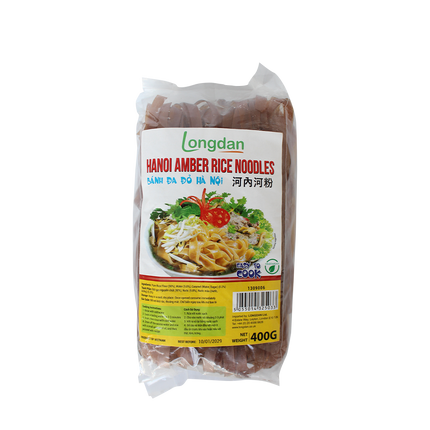 Longdan Hanoi Amber Rice Noodle 400g (Case 30)
