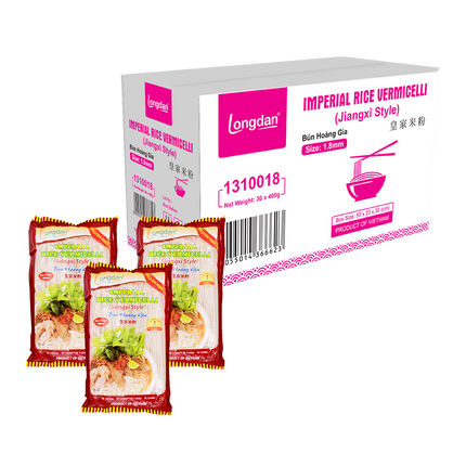 Longdan Imperial Rice Verm 1.8mm 400g (Case 30)