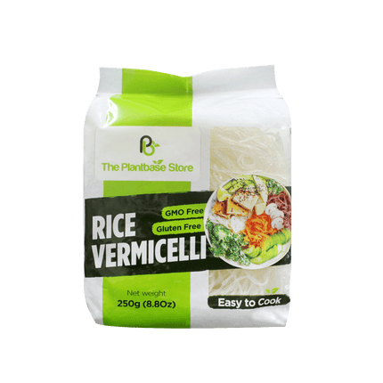 The Plantbase Store Rice vermicelli 1mm 250g (Case 20)