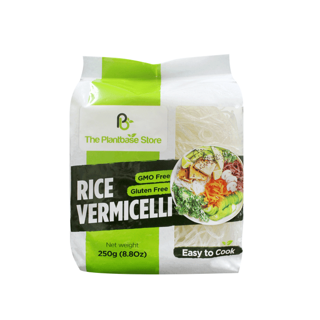 The Plantbase Store Rice vermicelli 1mm 250g (Case 20)