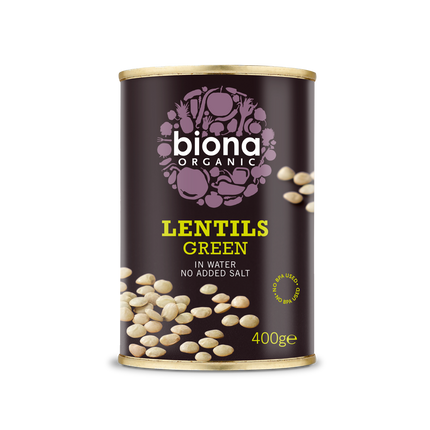 BIONA Organic Green Lentils 400g - Longdan Online Supermarket