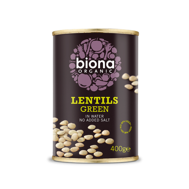 BIONA Organic Green Lentils 400g - Longdan Online Supermarket