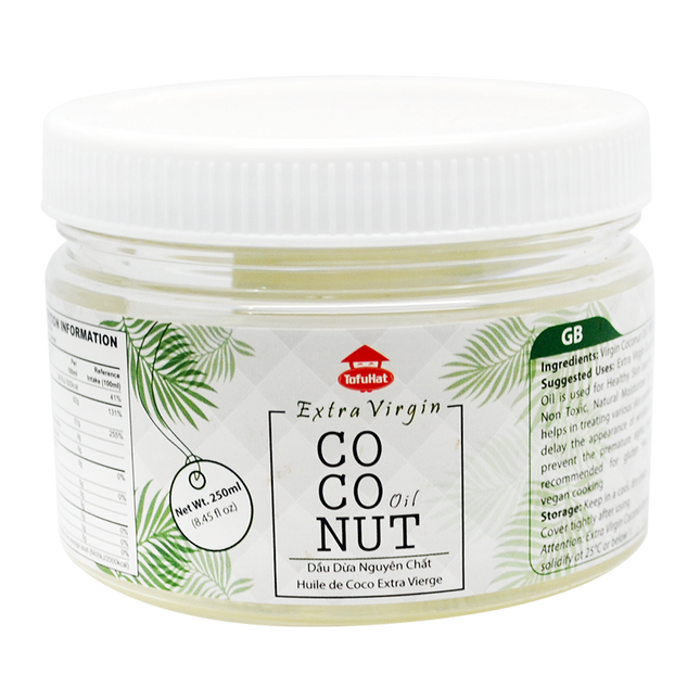 Tofuhat Extra Virgin Coconut Oil 250Ml - Longdan Online Supermarket