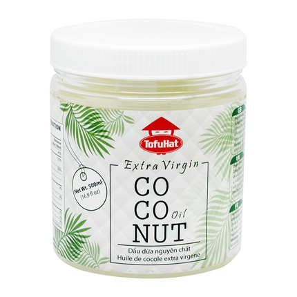 Tofuhat Extra Virgin Coconut Oil 500Ml - Longdan Online Supermarket
