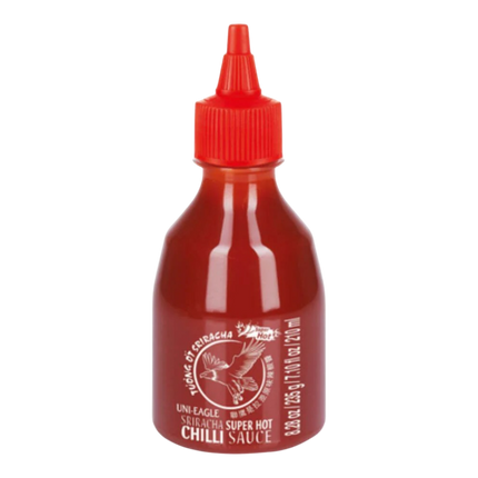 UNI-EAGLE Sriracha Super Hot Chilli Sauce 210ml (Case 24)