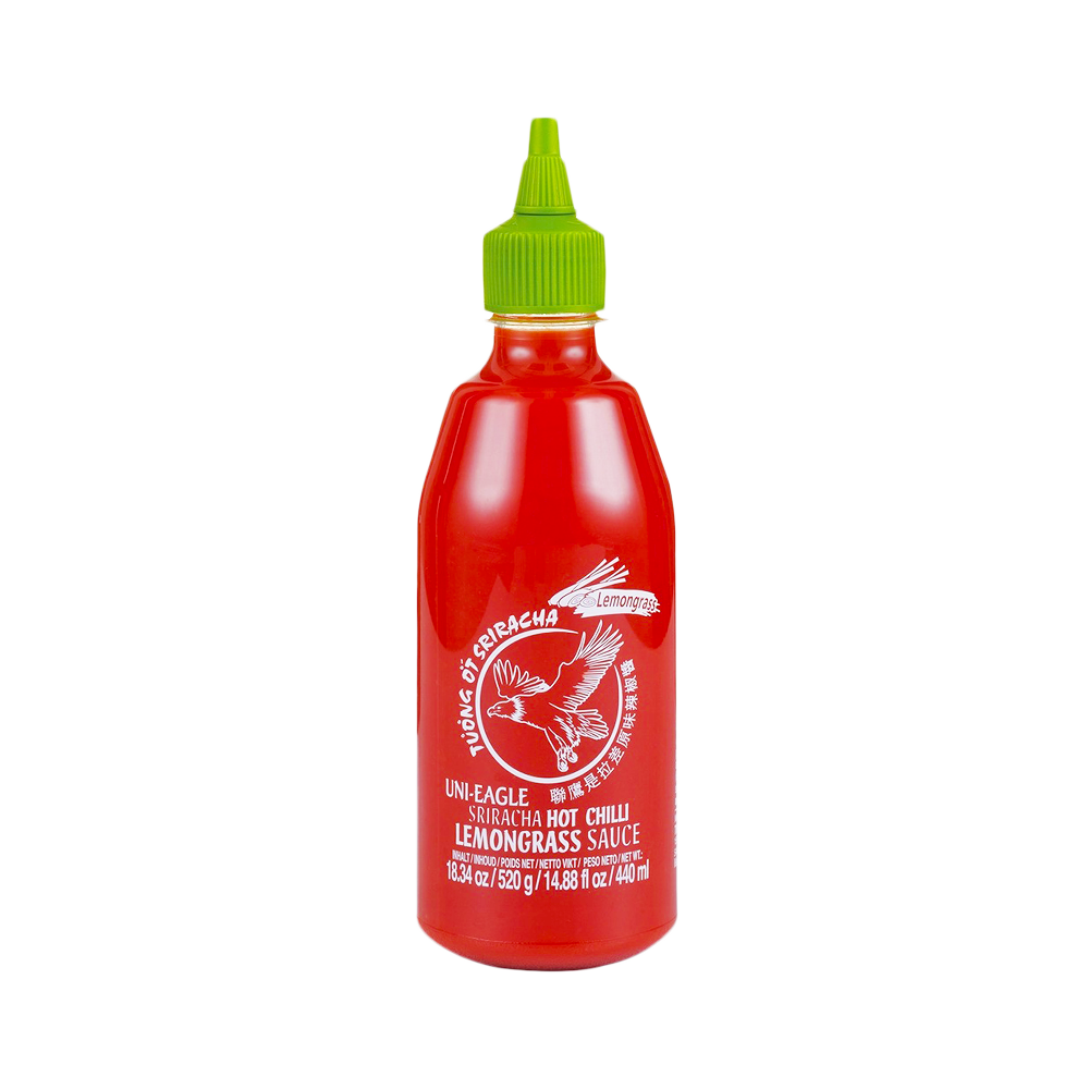 UNI-EAGLE Sriracha Hot Chilli Lemongrass 440ml (Case 12)