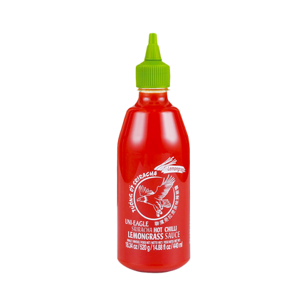 UNI-EAGLE Sriracha Hot Chilli Lemongrass 440ml (Case 12)
