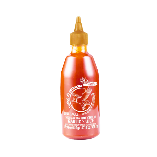 UNI-EAGLE Hot Chilli Garlic Sauce 435ml (Case 12)