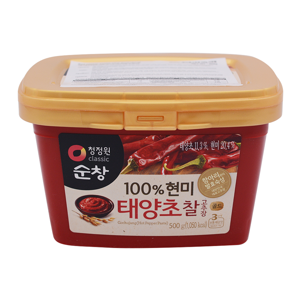 Chung Jung One Hot Pepper Bean Paste 500g - Longdan Online Supermarket