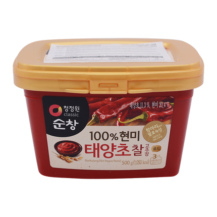 Chung Jung One Hot Pepper Bean Paste 500g - Longdan Online Supermarket