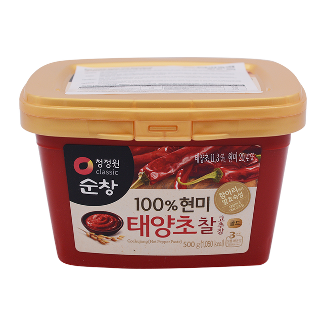 Chung Jung One Hot Pepper Bean Paste 500g - Longdan Online Supermarket