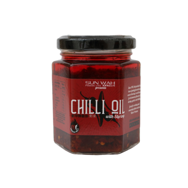 SUN WAH Chilli Oil Shrimp 180g