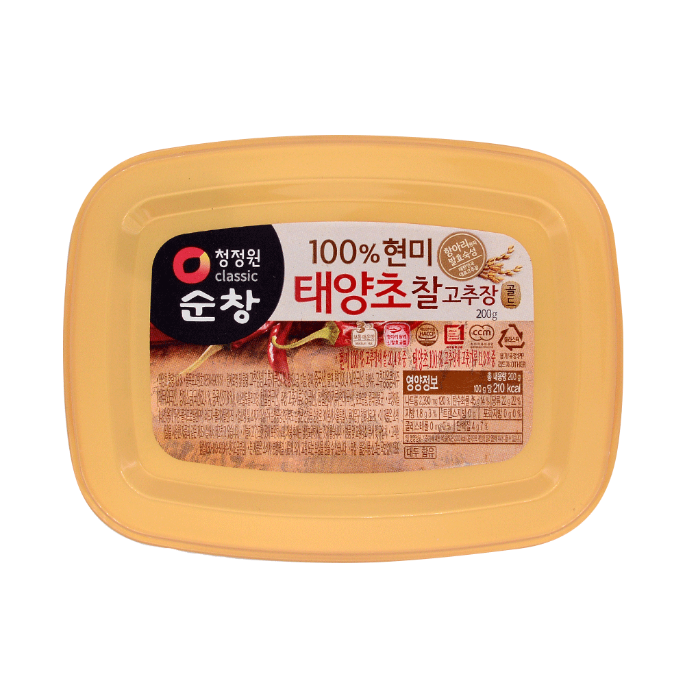 Daesang CJO Brown Rice Red Pepper Paste 200G - Longdan Online Supermarket