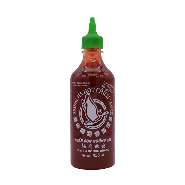 FLYING GOOSE Sriracha Hot Chilli Sauce 455ml (Case 6)