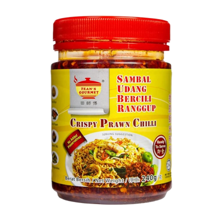TEANS GOURMET Crispy Prawn Chilli 240g - Longdan Official Online Store