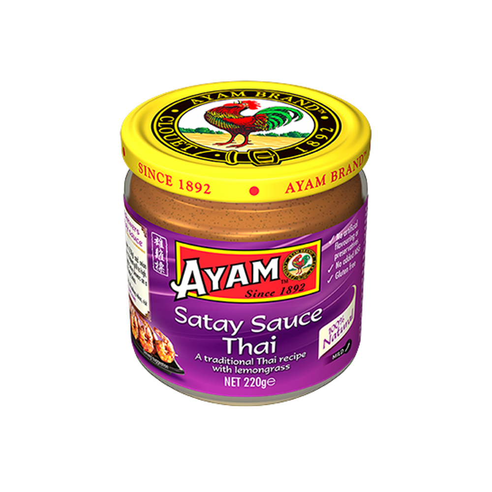 AYAM Satay Sauce Thai Style 220g (Case 6)