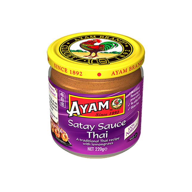 AYAM Satay Sauce Thai Style 220g (Case 6)