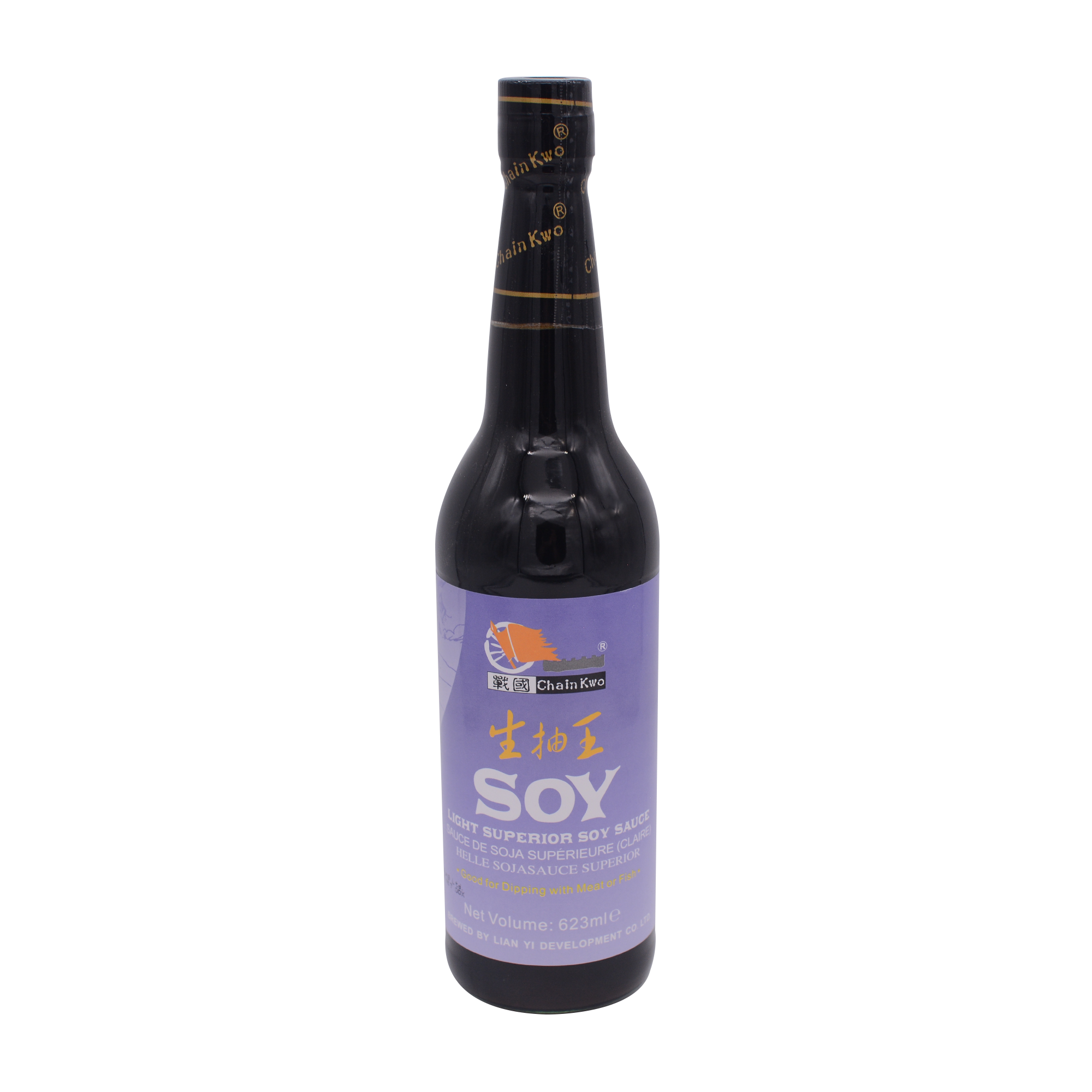Chainkwo Light Superior Soy Sauce 623ml - Longdan Online Supermarket