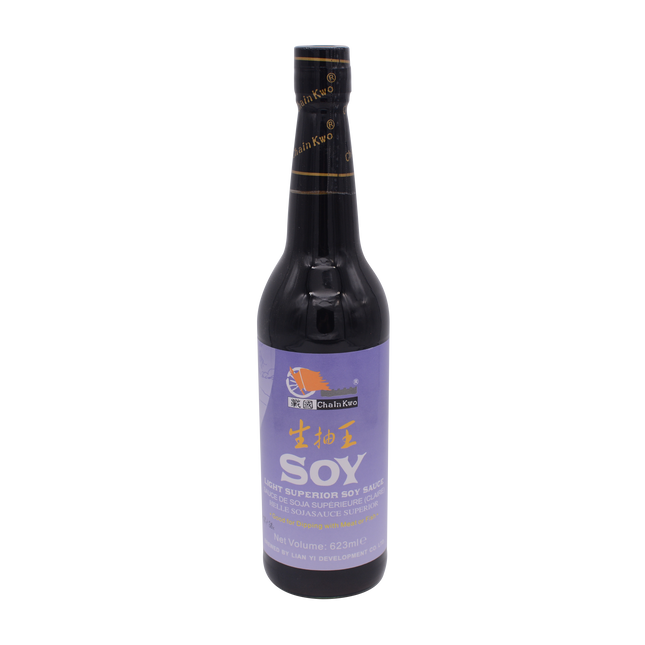 Chainkwo Light Superior Soy Sauce 623ml - Longdan Online Supermarket