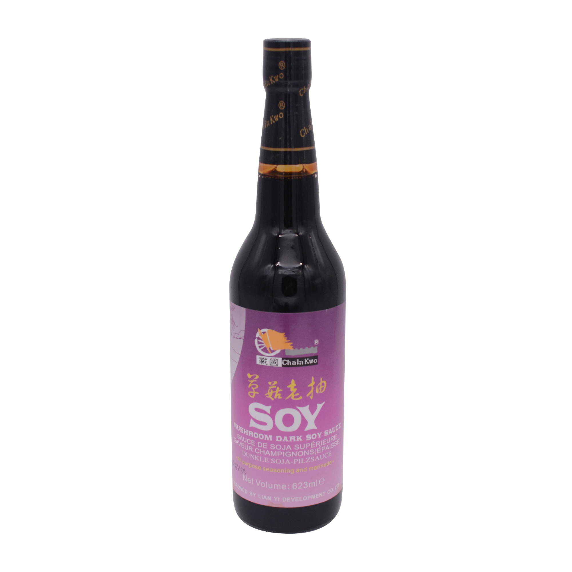 Chainkwo Mushroom Dark Soy Sauce 592ml - Longdan Online Supermarket