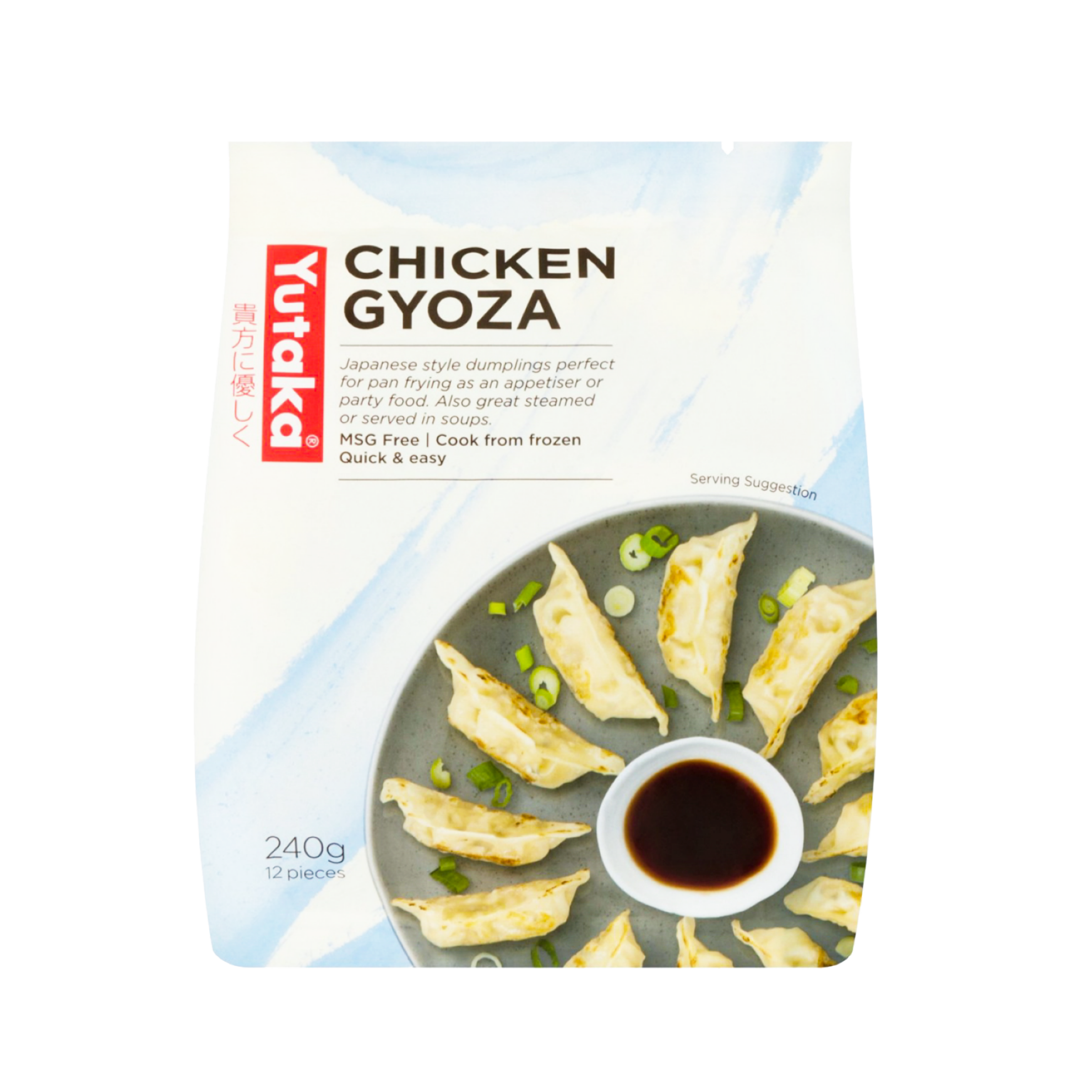 Yutaka 12 Chicken Gyoza 240G (Frozen) - Longdan Official