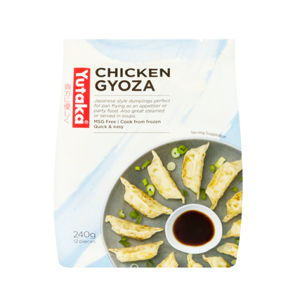 Yutaka 12 Chicken Gyoza 240G (Frozen) - Longdan Official