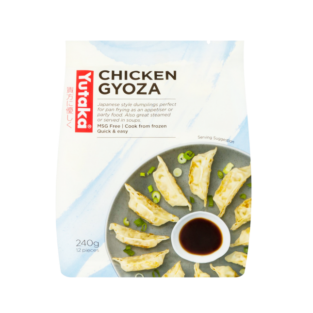 Yutaka 12 Chicken Gyoza 240G (Frozen) - Longdan Official