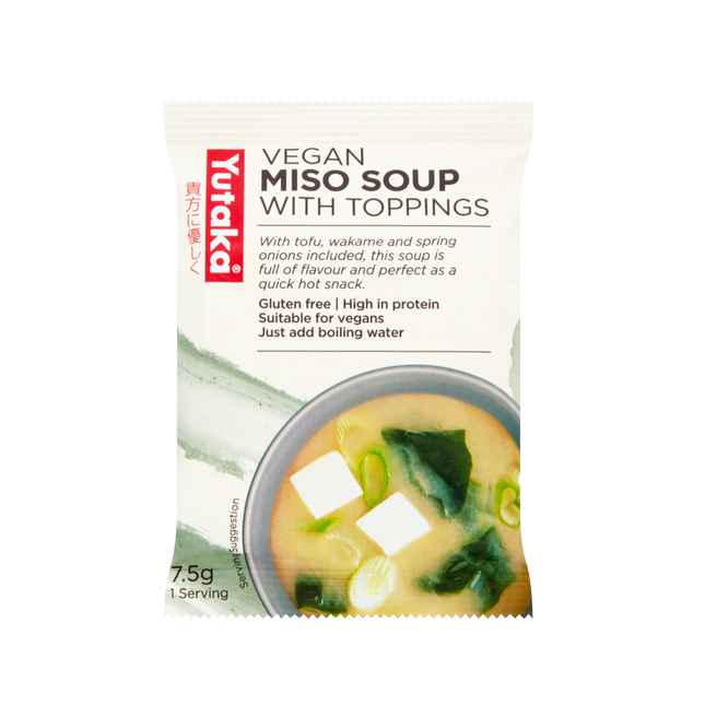 Yutaka Instant Miso Soup - Vegetarian 7.5g - Longdan Official