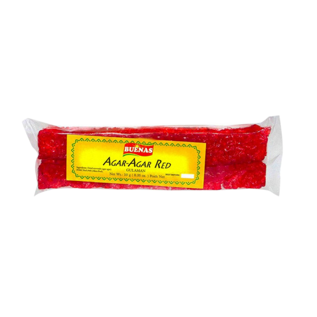BUENAS Agar Agar Strips Red 20g - Longdan Official