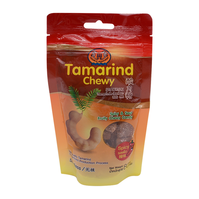 Seahorse Tamarind Candy Ball Spicy 80g - Longdan Online Supermarket