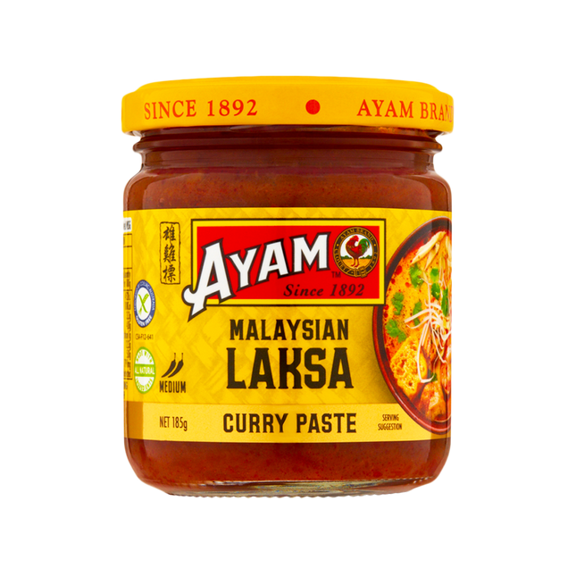 AYAM Laksa Curry Paste 185g (Case 6)