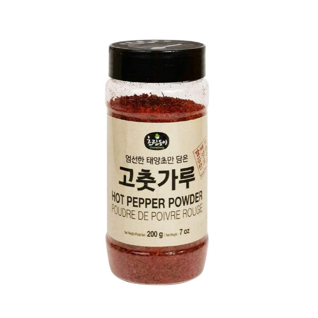 Choripdong Hot Pepper Powder In Jar 200g - Longdan Official Online Store