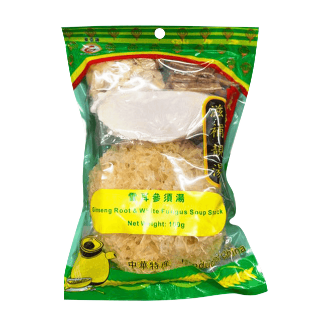 EAST ASIA Ginseng Root & White Fungus Soup Stock 100g - Longdan Official Online Store