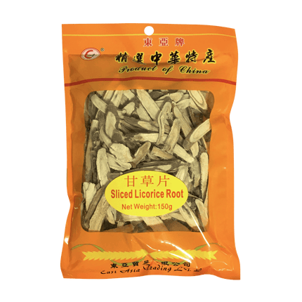 EAST ASIA Sliced Licorice Root 150g - Longdan Official Online Store