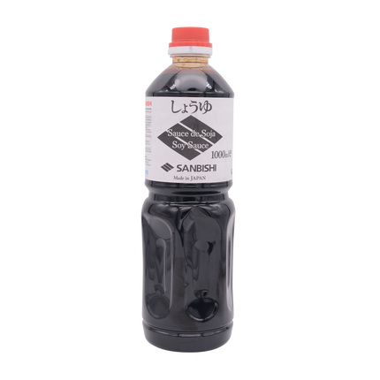 Sanbishi GMO Free Soy Sauce 1L - Longdan Online Supermarket