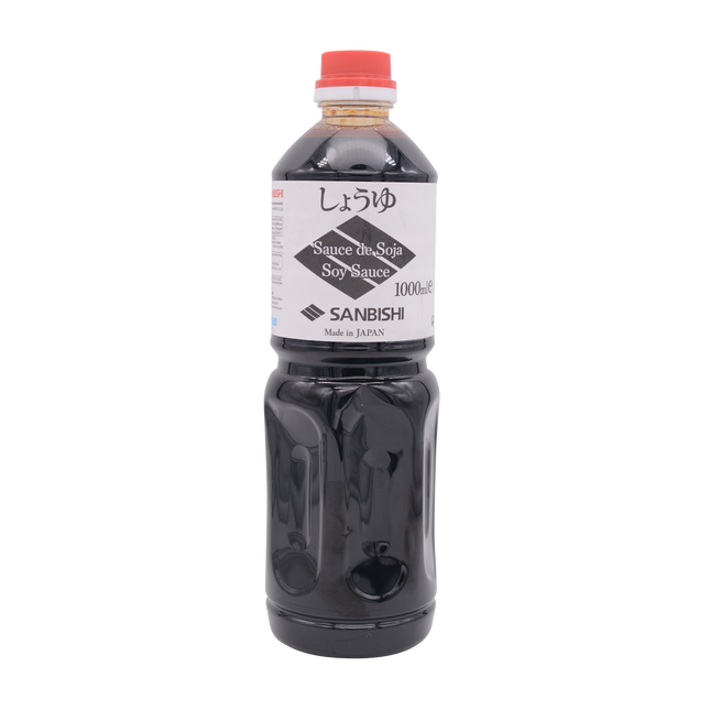 Sanbishi GMO Free Soy Sauce 1L - Longdan Online Supermarket