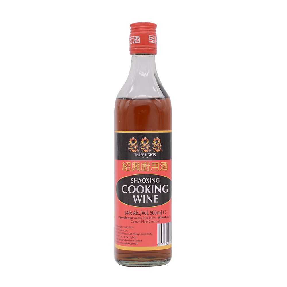 Three 8 shaoxing cooking wine 500ml - Longdan Online Supermarket