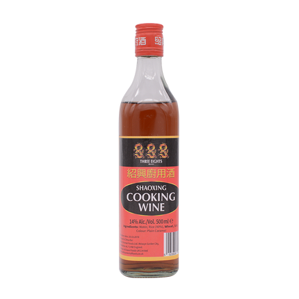 Three 8 shaoxing cooking wine 500ml - Longdan Online Supermarket